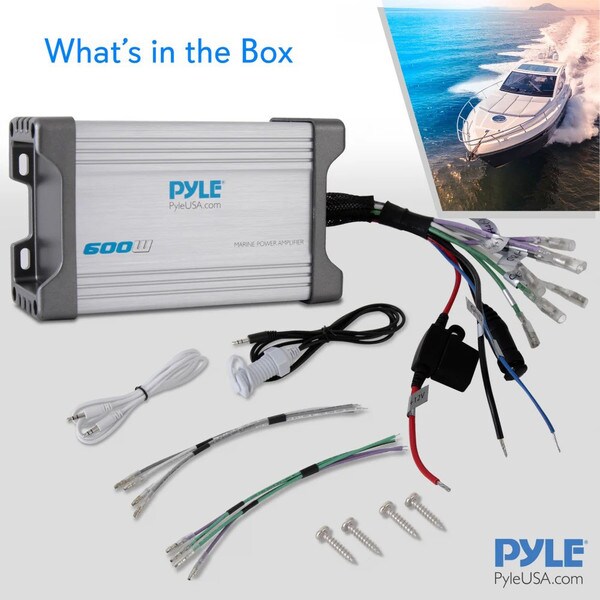 Main product image for Pyle PLMRMP2A 2 Channel Marine Amplifier267-7052